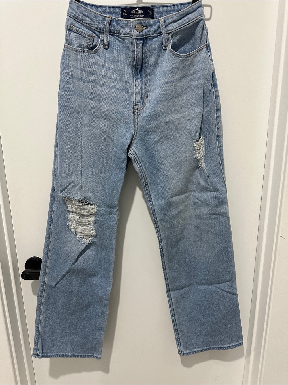 HOLLISTER ULTRA HIGH RISE DAD JEANS - Picture 2 of 13